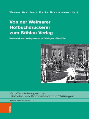 cover image of Von der Weimarer Hofbuchdruckerei zum Böhlau Verlag